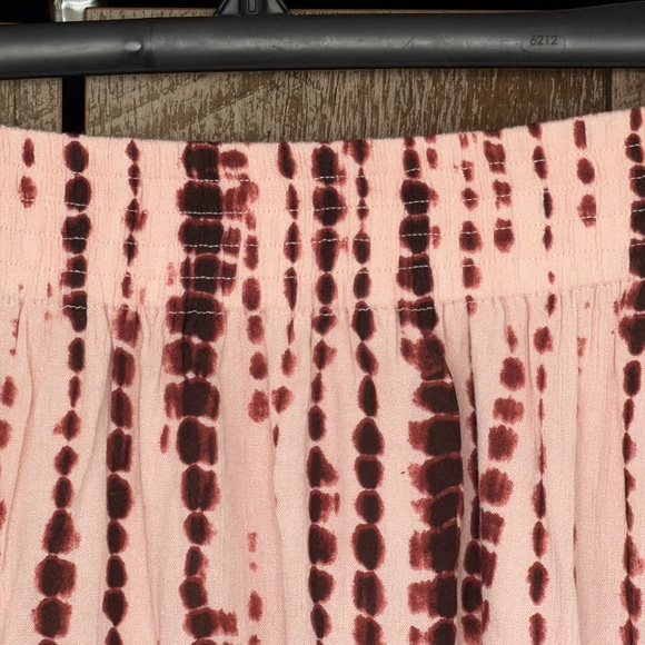 Abercrombie & Fitch Boho Light Weight  Maxi Skirt Hi-Low Ruffle Size S - Picture 8 of 13